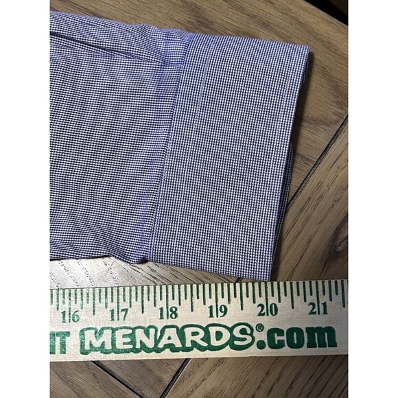 Lands Mens Shirt 16 1/2 34 Business Casual Office‎ Wear Neutral Occasion Wedding - Picture 8 of 12